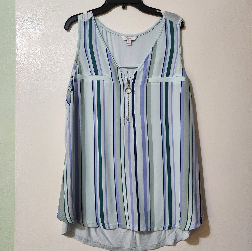 Candies light blue top